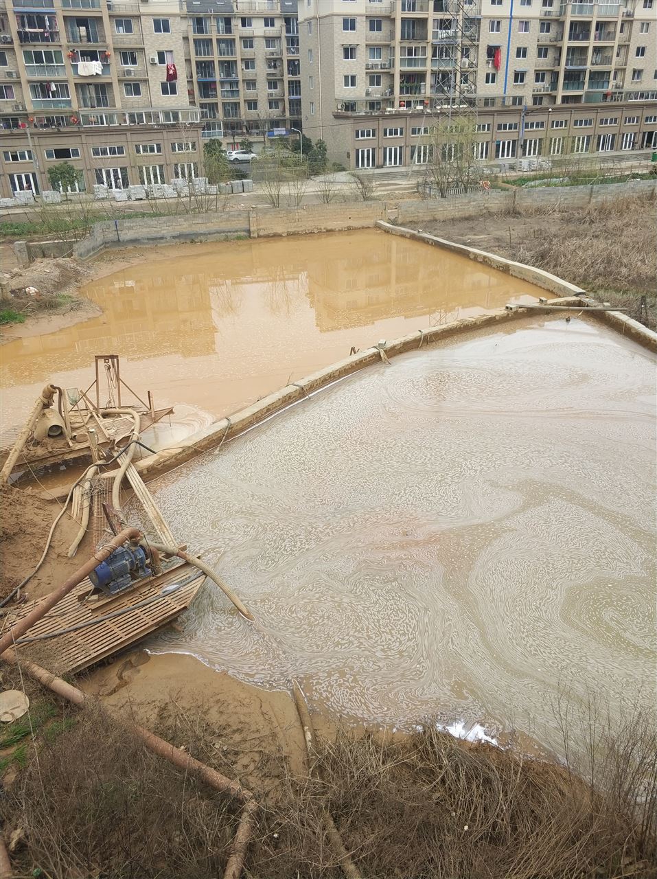 沙雅沉淀池淤泥清理-厂区废水池淤泥清淤