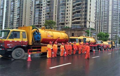 沙雅市政管道清淤