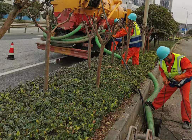 沙雅市政管道清淤